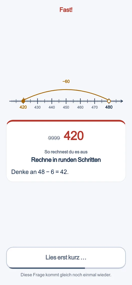 Ein Fehler